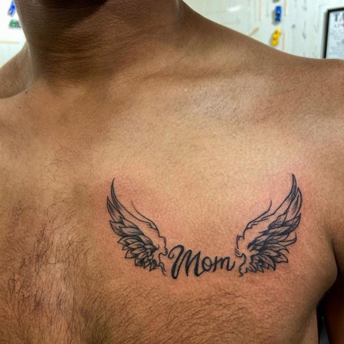 Tatouage en l'honneur de maman