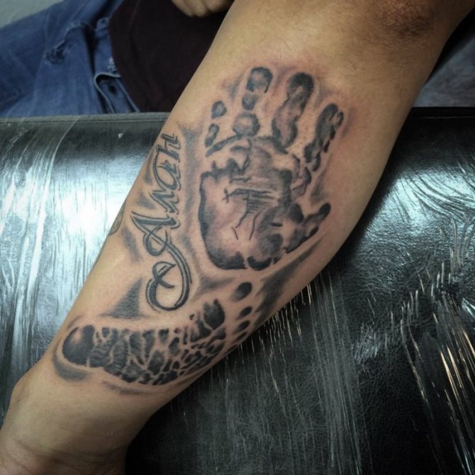 Tatouage d'anniversaire