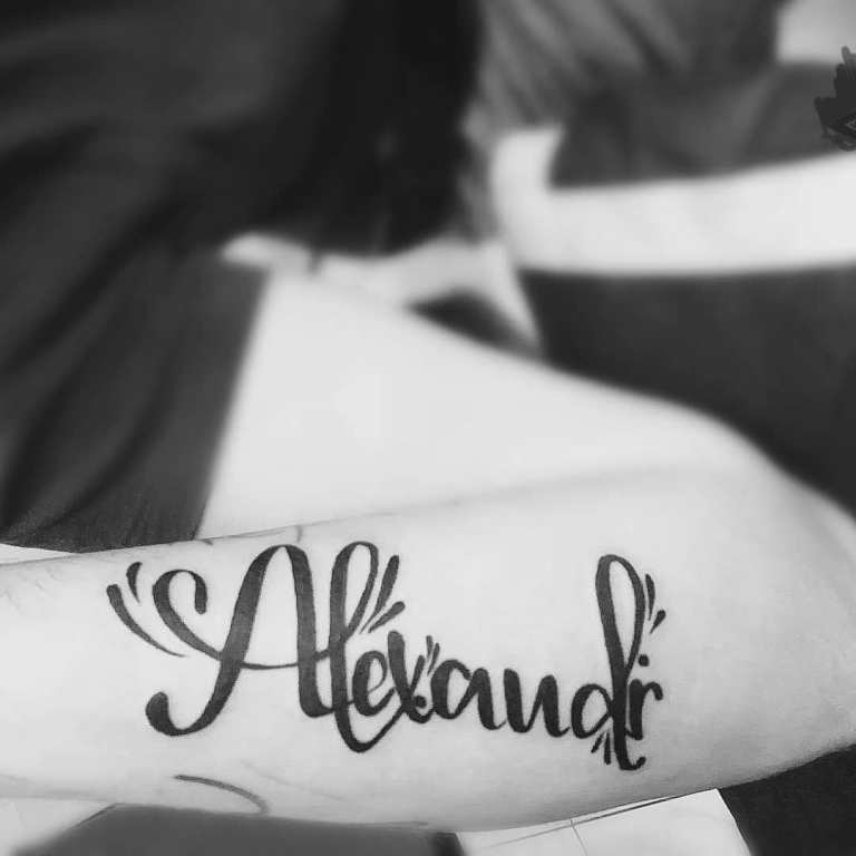Tatouage du nom
