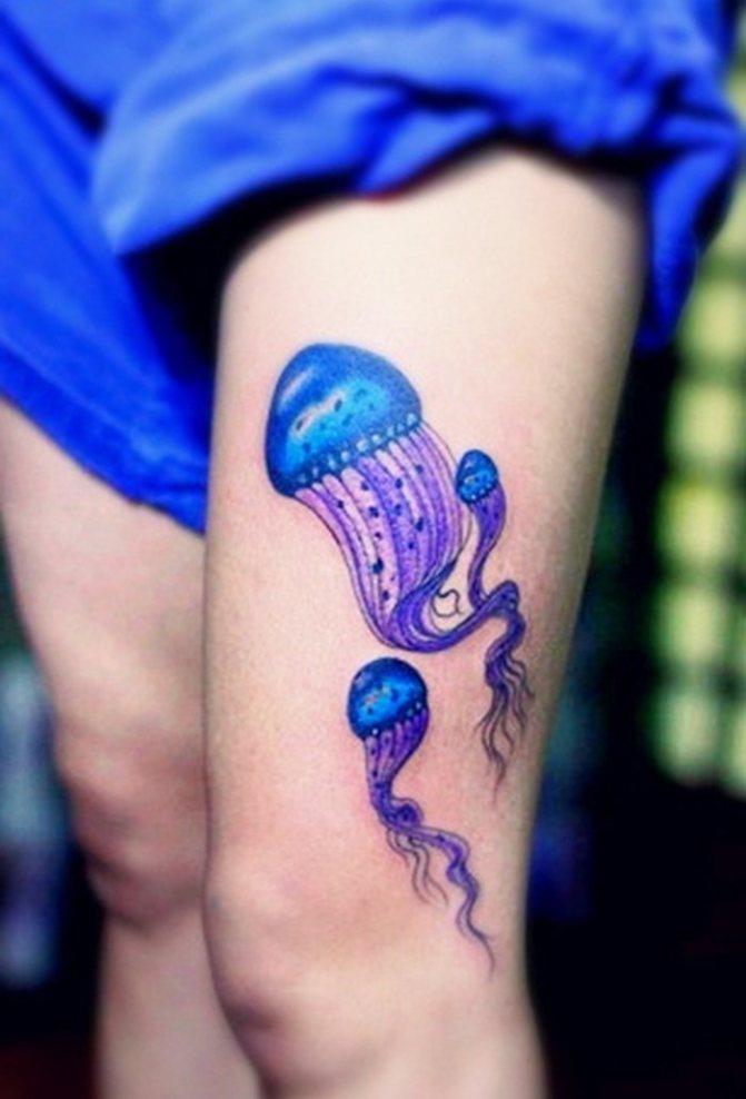 Tatouage de méduse