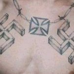 Tatouage de la svastika