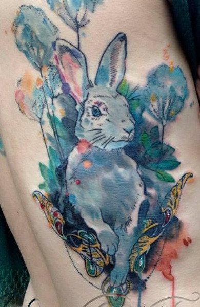 Tatouage de lièvre