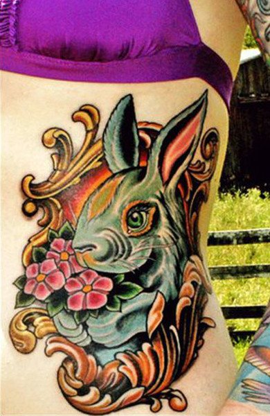 Tatouage de lapin