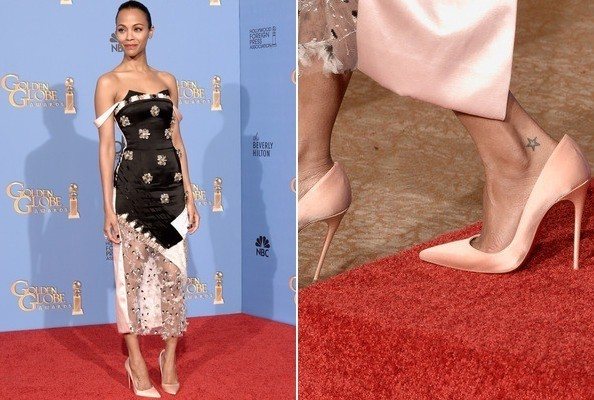 Tatouage de Zoe Saldana
