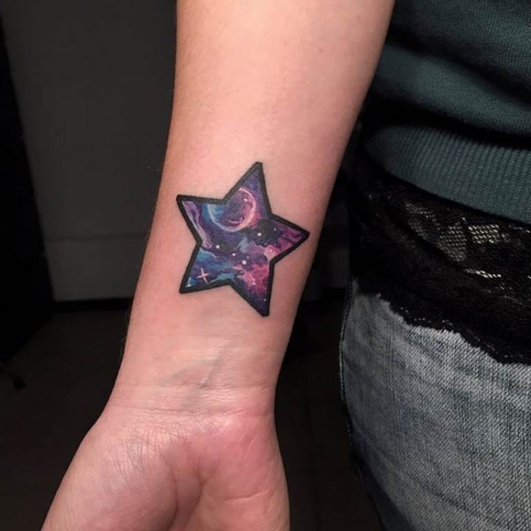 tatouage d'étoile