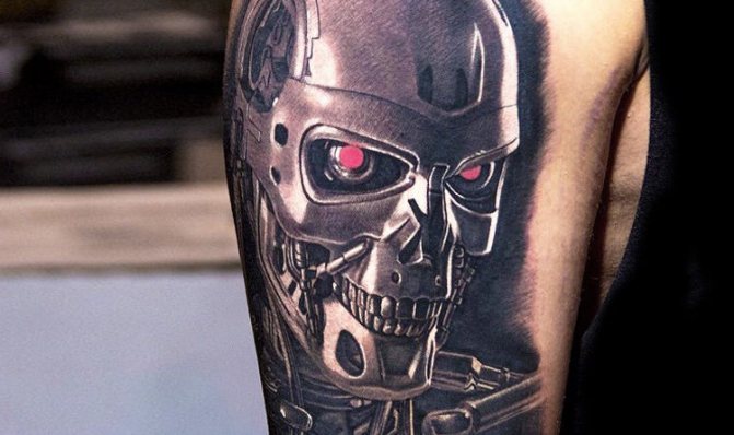 Tatouages Biomécanique et cybernétique