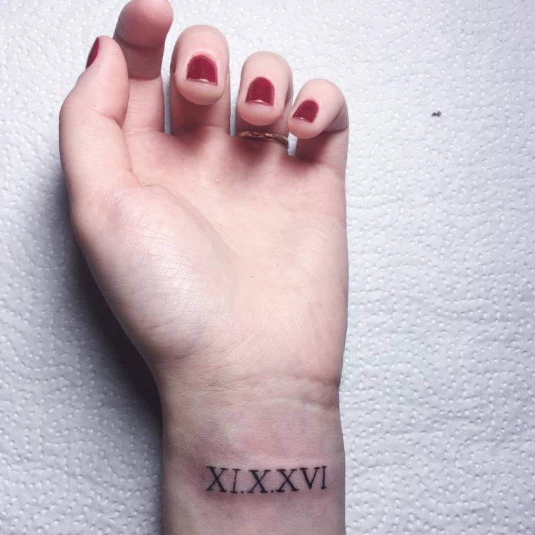 numéros de tatouages