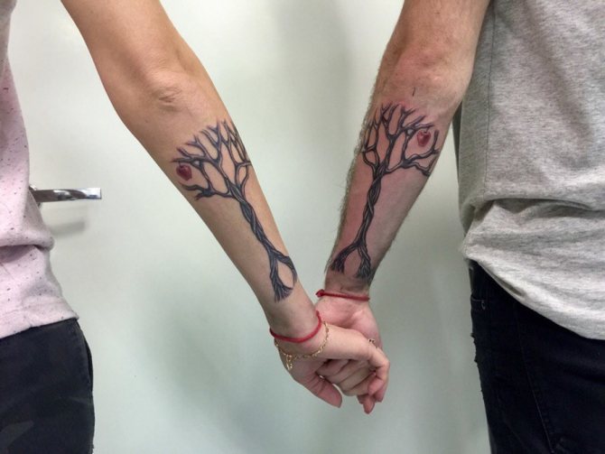 Tatouages d'arbres