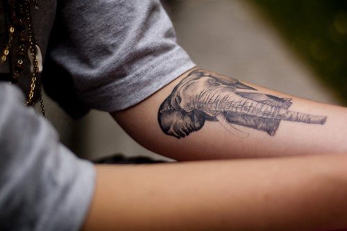 Tatouages pour filles sur le bras et leur signification. Photos, dessins, beaux, petits, inscriptions