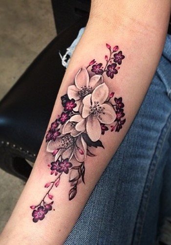 Tatouages pour filles sur le bras et leur signification. Photo, croquis, beau, petit, inscriptions