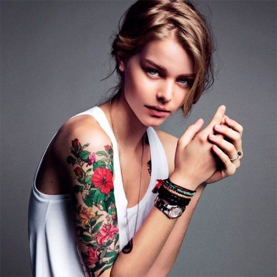 Tatouages pour filles sur le bras et leur signification. Photos, dessins, beaux, petits, inscriptions