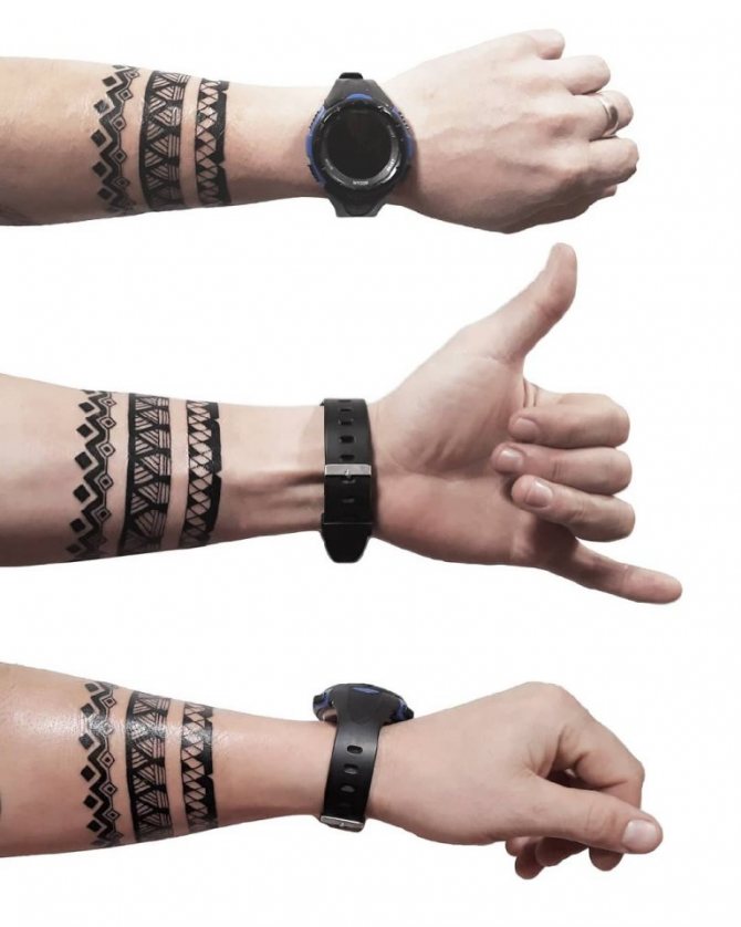 Tatouages pour les garçons
