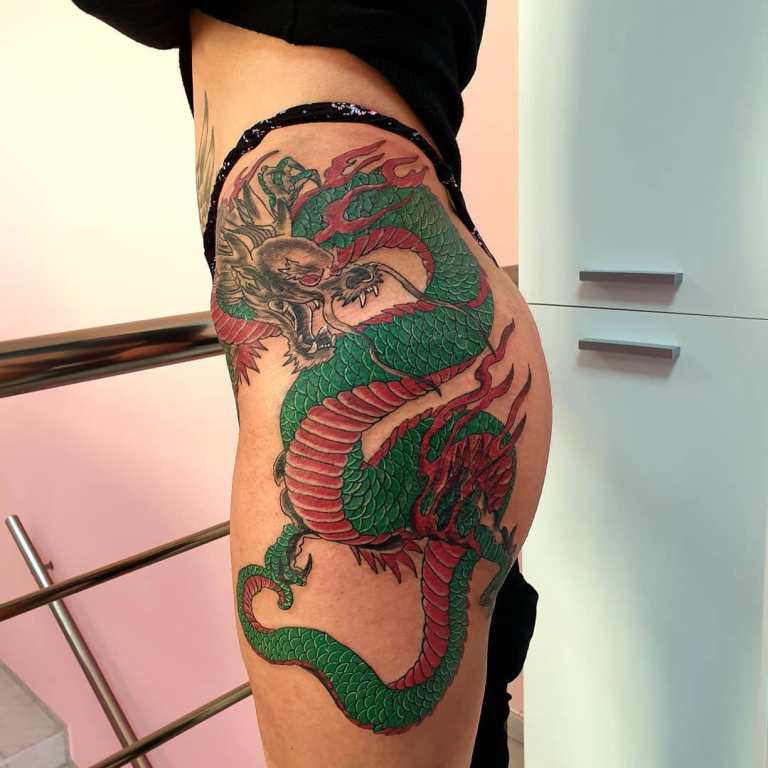 tatouages de dragon