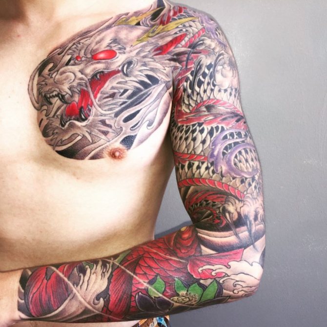 tatouages de dragon