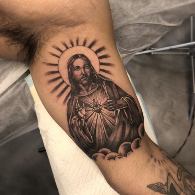 les tatouages de jesus christ