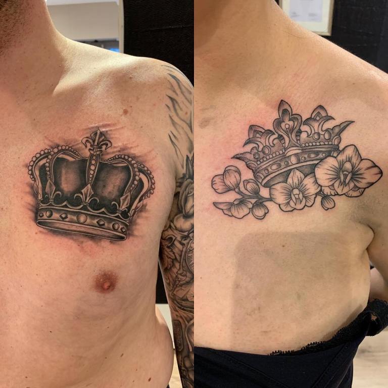 Signification des tatouages de la couronne