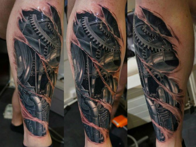 mécanique des tatouages