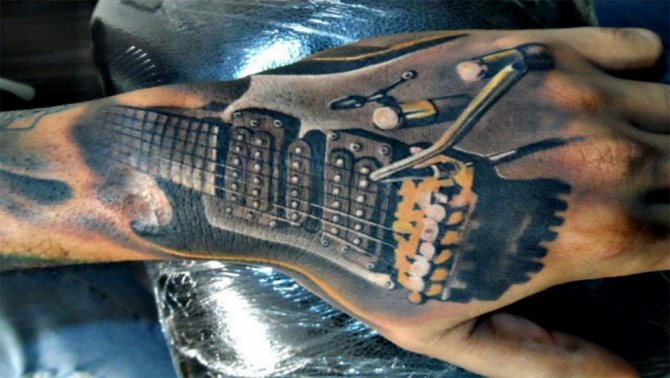 La mécanique du tatouage