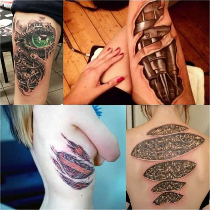 La mécanique du tatouage