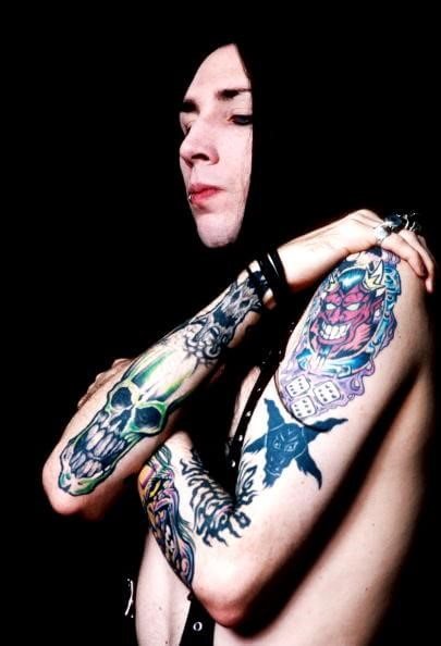 Tatouages de bras de Marilyn Manson