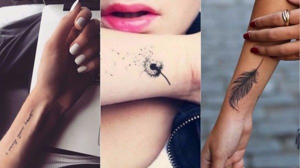 Tatouages sur le bras pour les filles. Croquis, motifs, inscriptions avec traduction, signification. Signification du tatouage