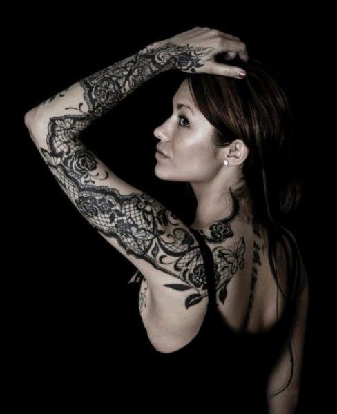 Tatouages sur le bras pour les filles. Croquis, dessins, inscriptions avec traduction, signification. Signification du tatouage