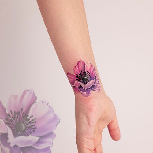Tatouages sur le poignet pour les femmes avec signification. Photos pour les filles