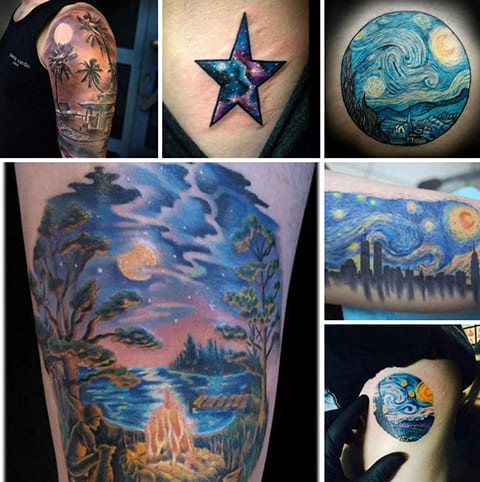 Tatouages du ciel