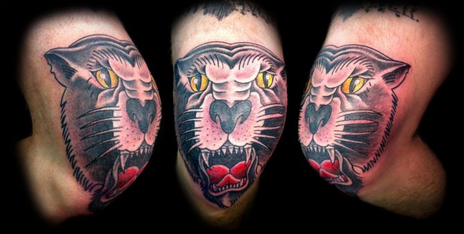 tatouages de panthère