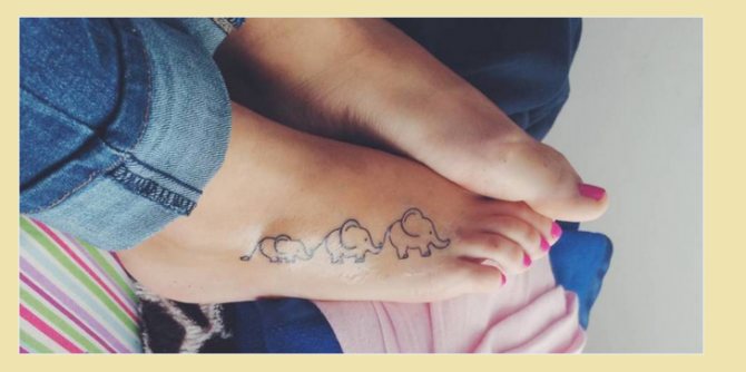 Tatouages sur les jambes