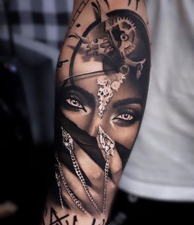 tatouages de réalisme