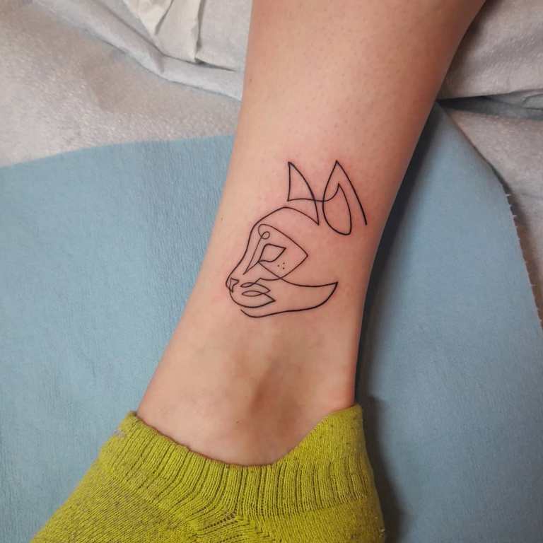 tatouages de chats