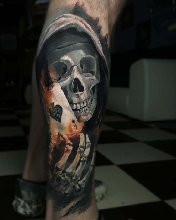 tatouages de mort