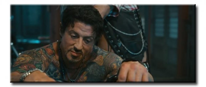 Tatouages de Stallone