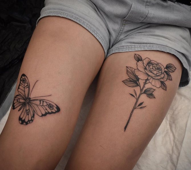 tatouage papillon photo 18