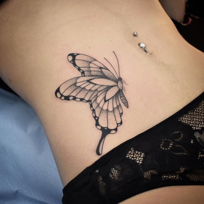 tatouage papillon photo 21