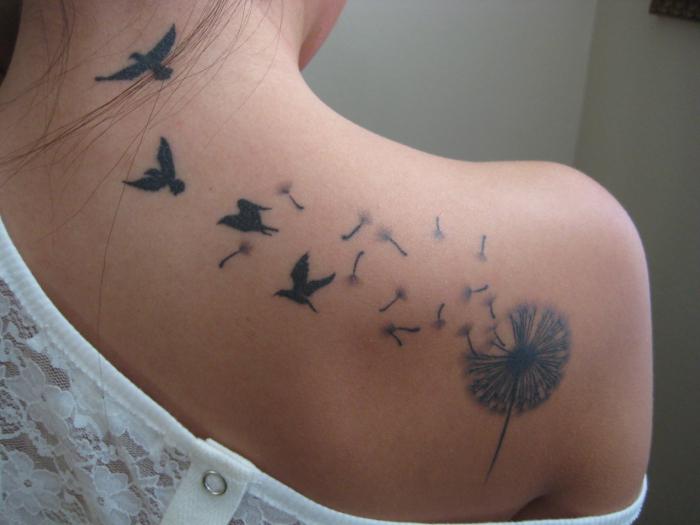 Tatouages de fleurs