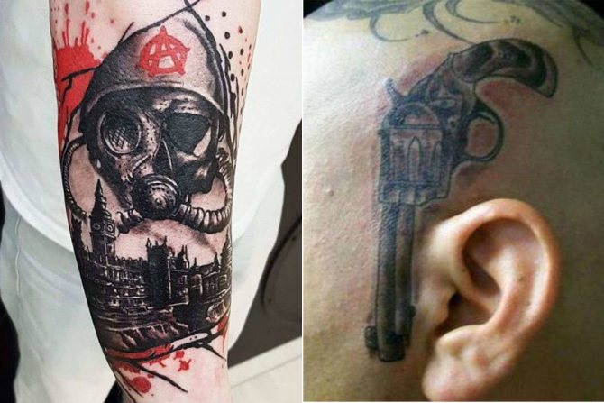 tatouages de prisonniers