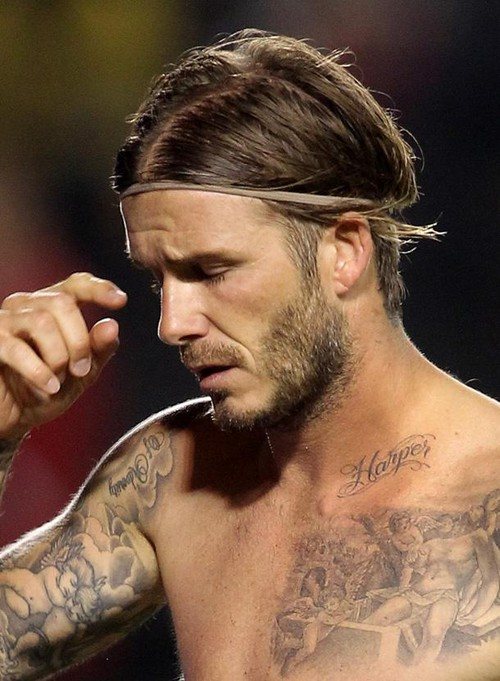 Tatouages de célébrités masculines.