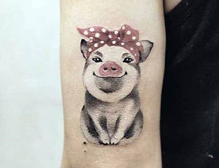 Tatouage de cochon