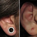 Des tunnels dans les oreilles des filles. Photos, dimensions, entretien