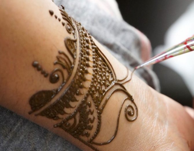 Produits de peinture Mehendi