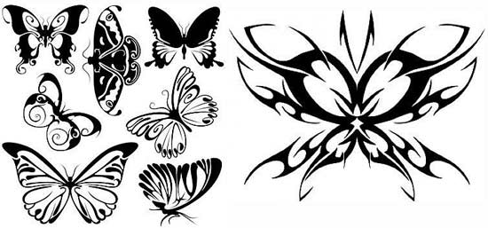 Pochoir papillon