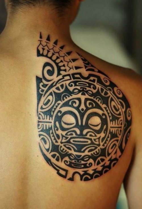 Signification du tatouage tribal motif polynésien