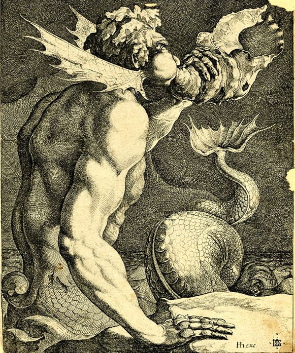 Triton, fils de Poséidon