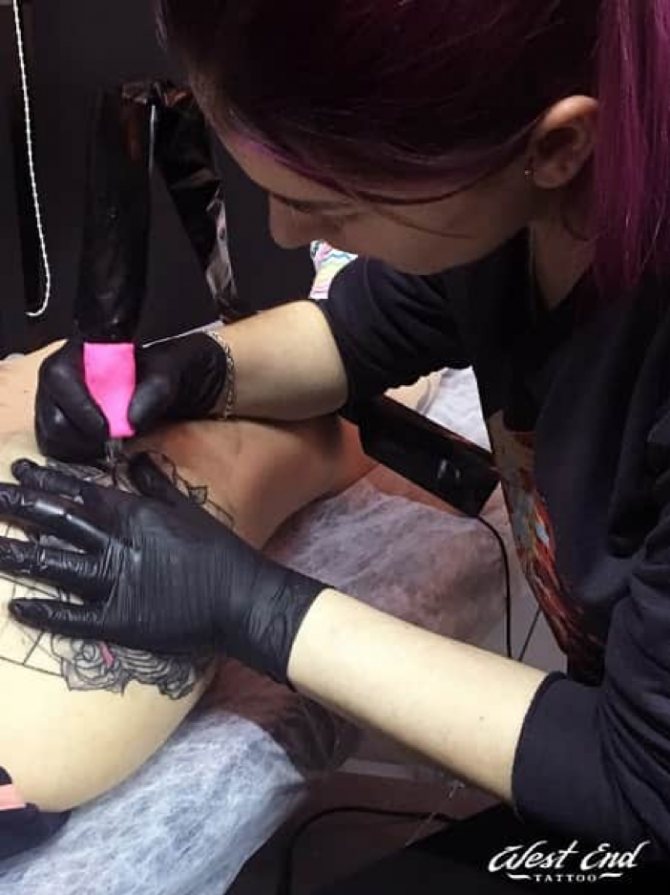 Soins des tatouages