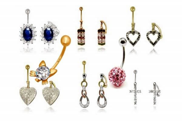 Bijoux de piercing pour nombril