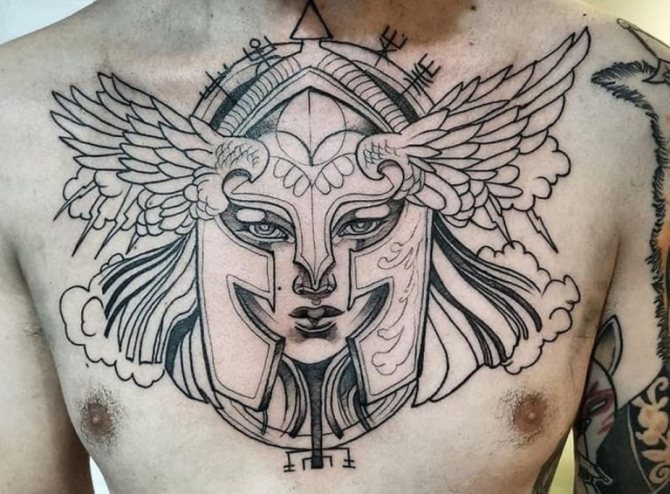 Valkyrie tatouage slave