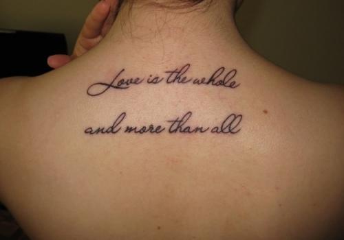 Believe in yourself tattoo en anglais. Meilleures inscriptions de tatouage en anglais avec traductions