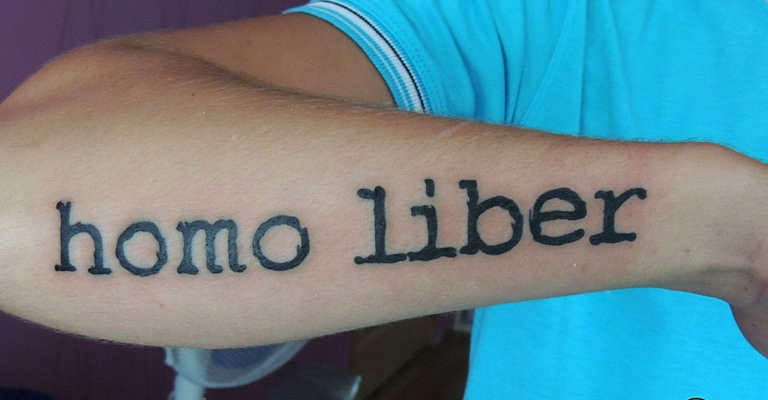 Vita sene libertate nlhil (latin) - vie sans